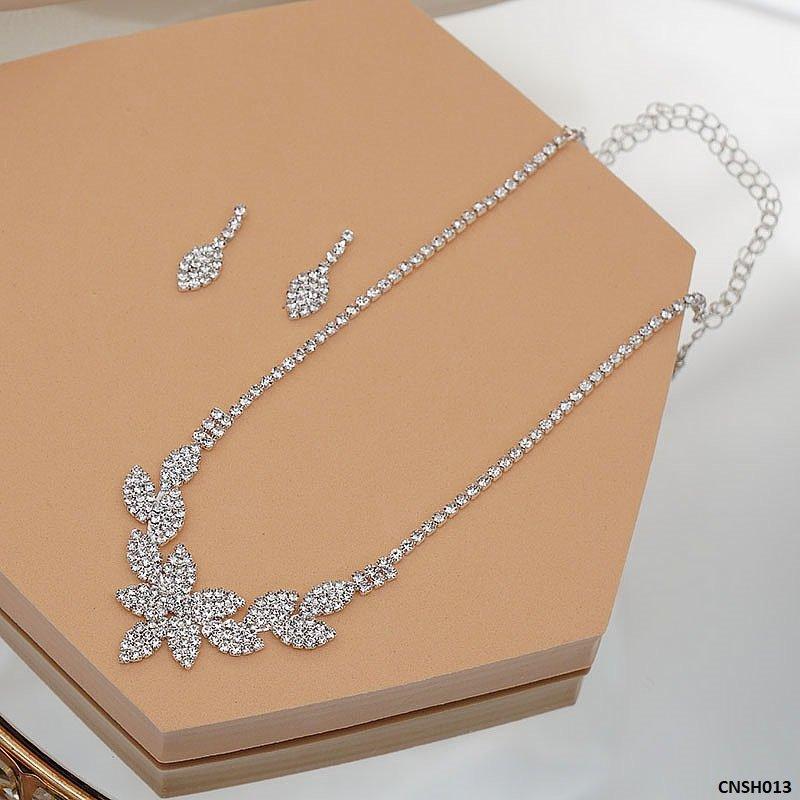 CNSH013 YJJ Flower Necklace Set