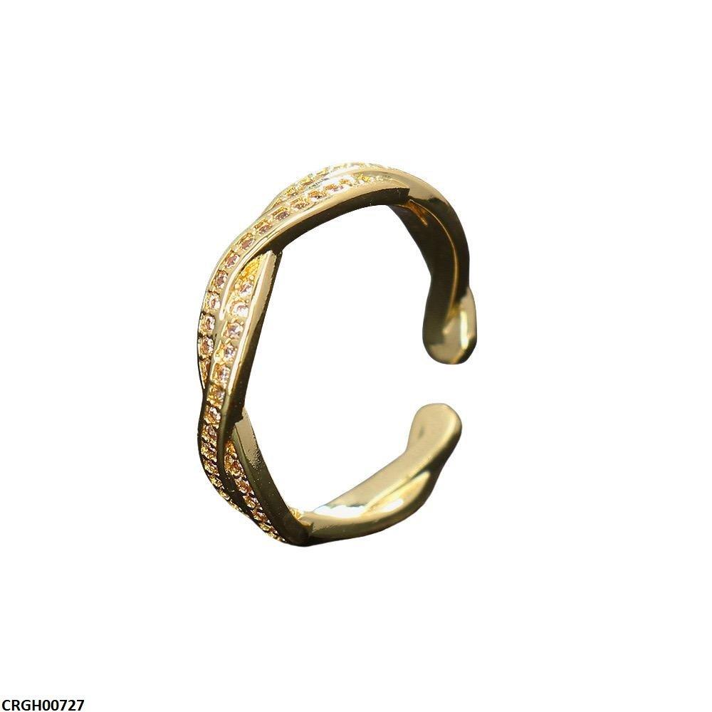 CRGH00727 BYJ Double Leayerd Ring Adjustable - CRGH