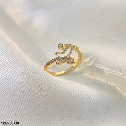 CRGH00728 BYJ Butterfly Ring Adjustable - CRGH