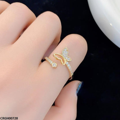 CRGH00728 BYJ Butterfly Ring Adjustable - CRGH