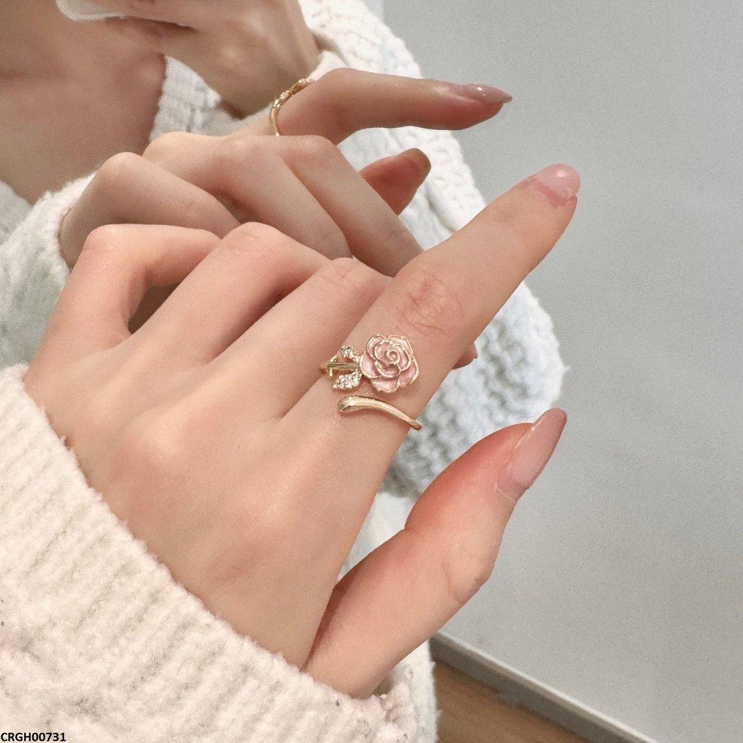 CRGH00731 WNS Flower Ring Adjustable - CRGH