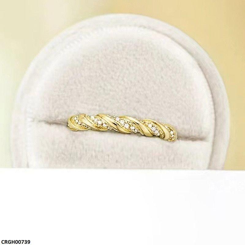 CRGH00739 CSH Round Covered Ring - CRGH