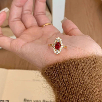CRGH00752 WNS Oval Stone Adjustable Ring - CRGH