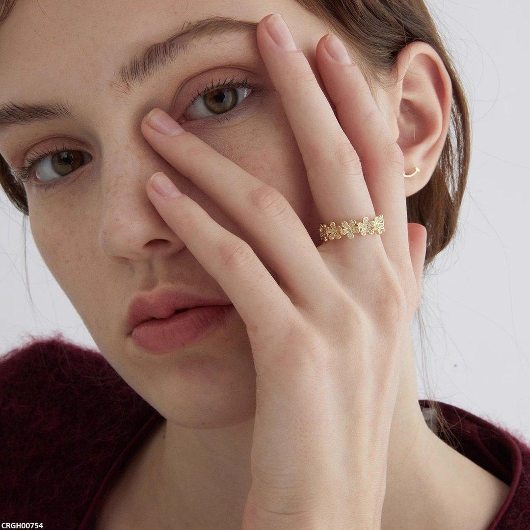 CRGH00754 WNS Flower Ring Adjustable - CRGH