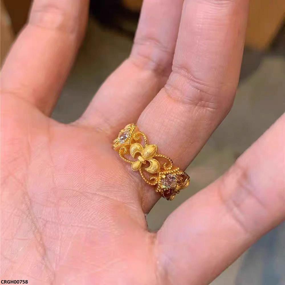 CRGH00758 WNS Etched Ring Adjustable - CRGH