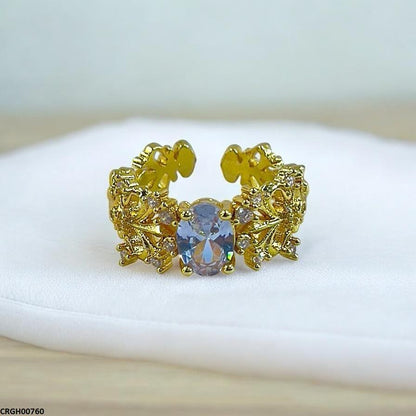 CRGH00760 WNS Imp Oval Stone Ring - CRGH