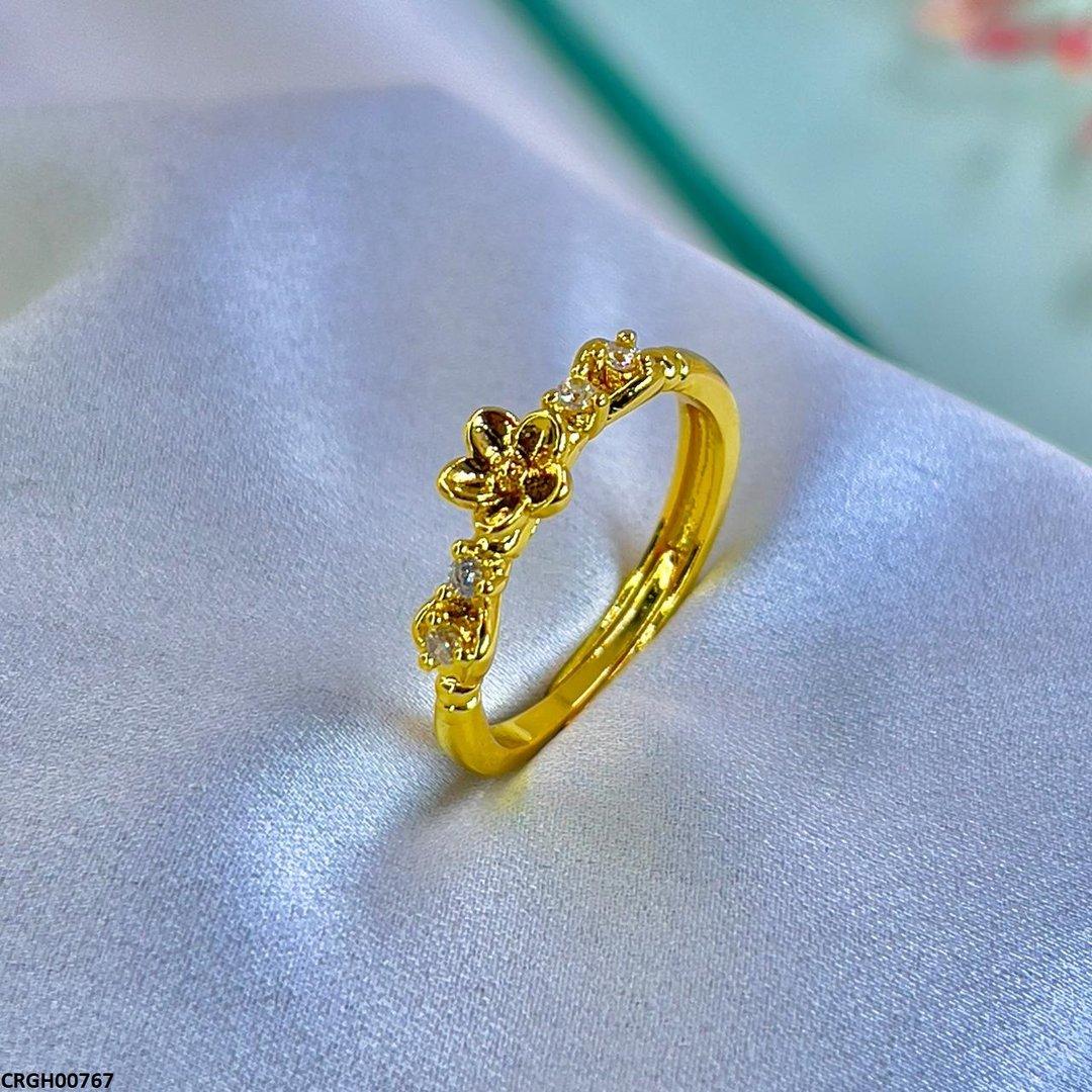 CRGH00767 KRL Flower Ring Adjustable - CRGH