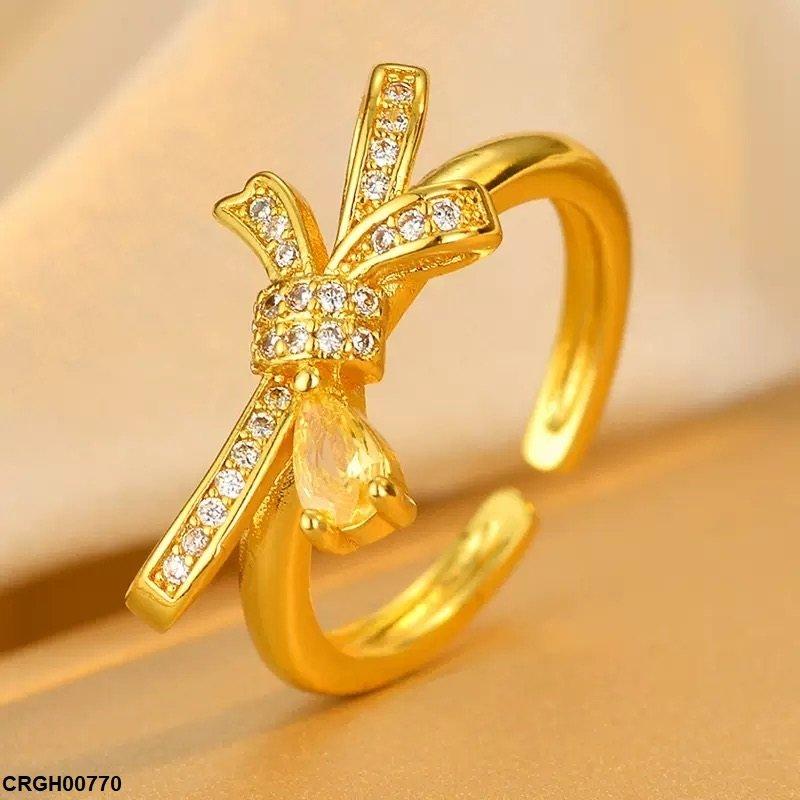 CRGH00770 ZFQ Bow Ring Adjustable - CRGH