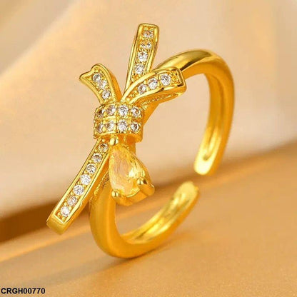 CRGH00770 ZFQ Bow Ring Adjustable - CRGH