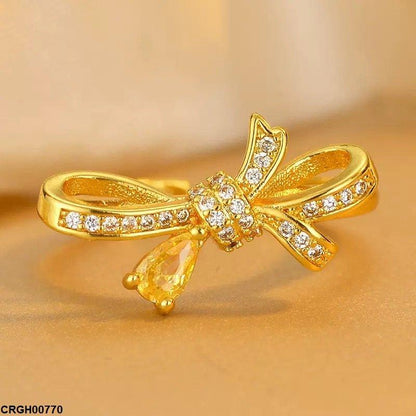 CRGH00770 ZFQ Bow Ring Adjustable - CRGH