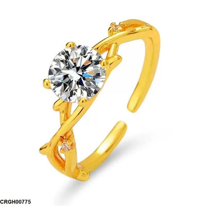 CRGH00775 ZFQ Round Twig Ring Adjustable - CRGH