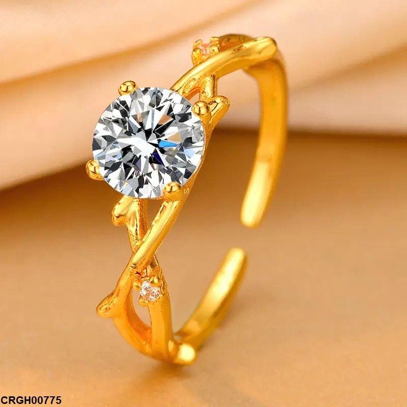 CRGH00775 ZFQ Round Twig Ring Adjustable - CRGH
