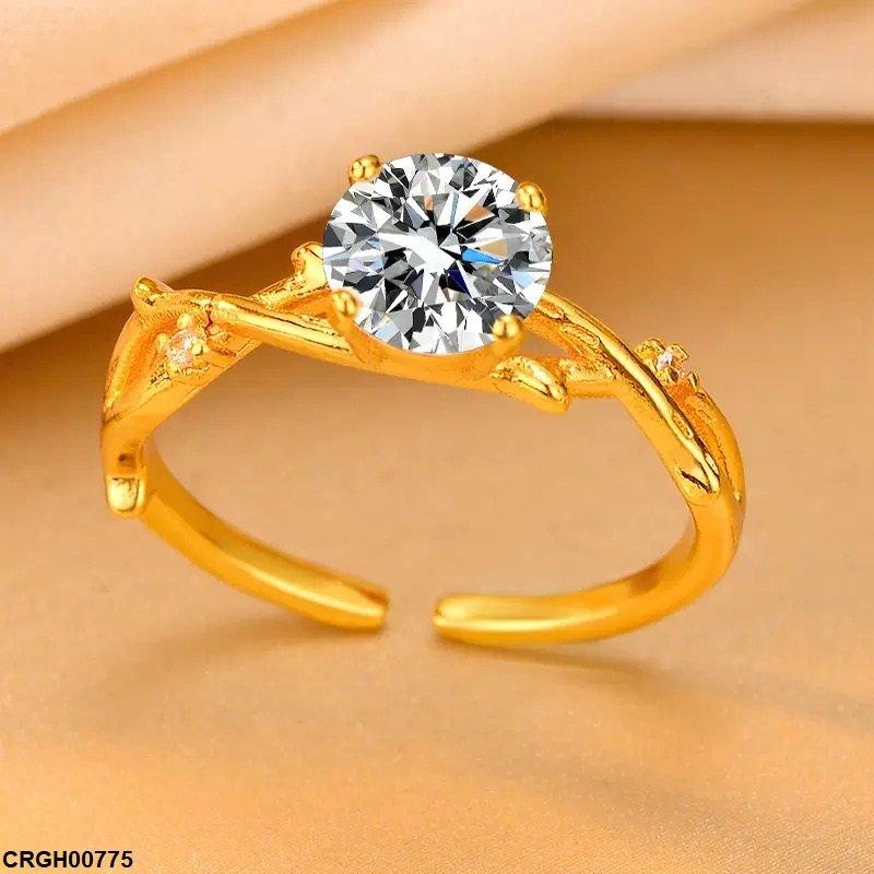 CRGH00775 ZFQ Round Twig Ring Adjustable - CRGH
