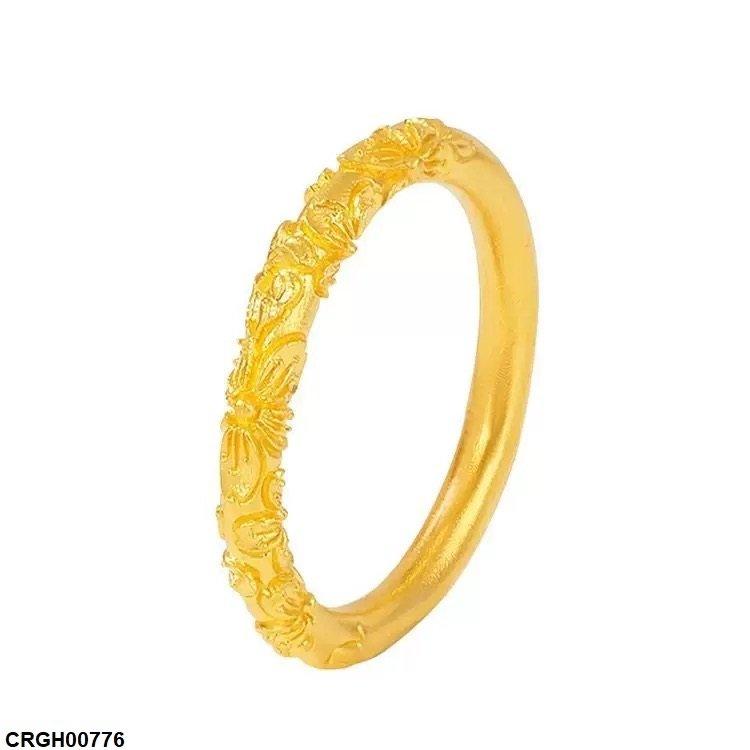 CRGH00776 DGF Round Flower Ring  - CRGH
