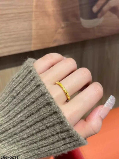 CRGH00776 DGF Round Flower Ring  - CRGH