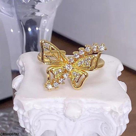 CRGH00792 SJS Butterfly Ring Adjustable - CRGH