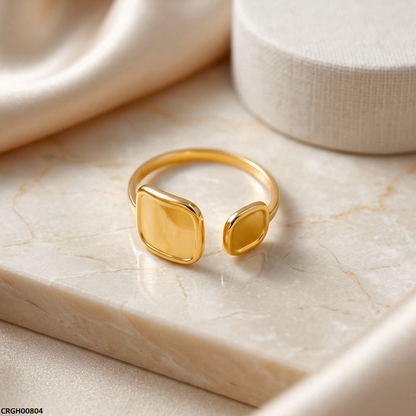 CRGH00804 NMS Stainless Steel Double Square Ring Adjustable - CRGH