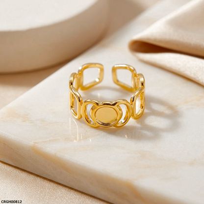 CRGH00812 NMS Stainless Steel Oval/Square Ring Adjustable - CRGH