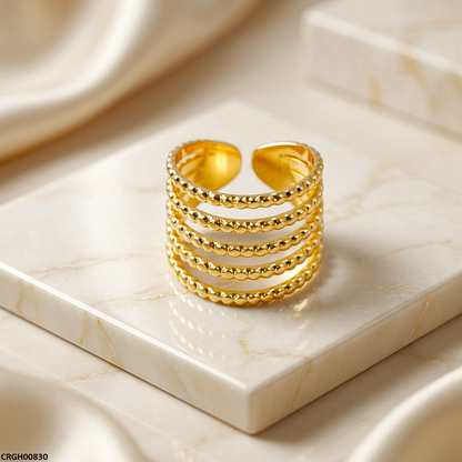 CRGH00830 NMS Stainless Steel Layers Ring Adjustable - CRGH