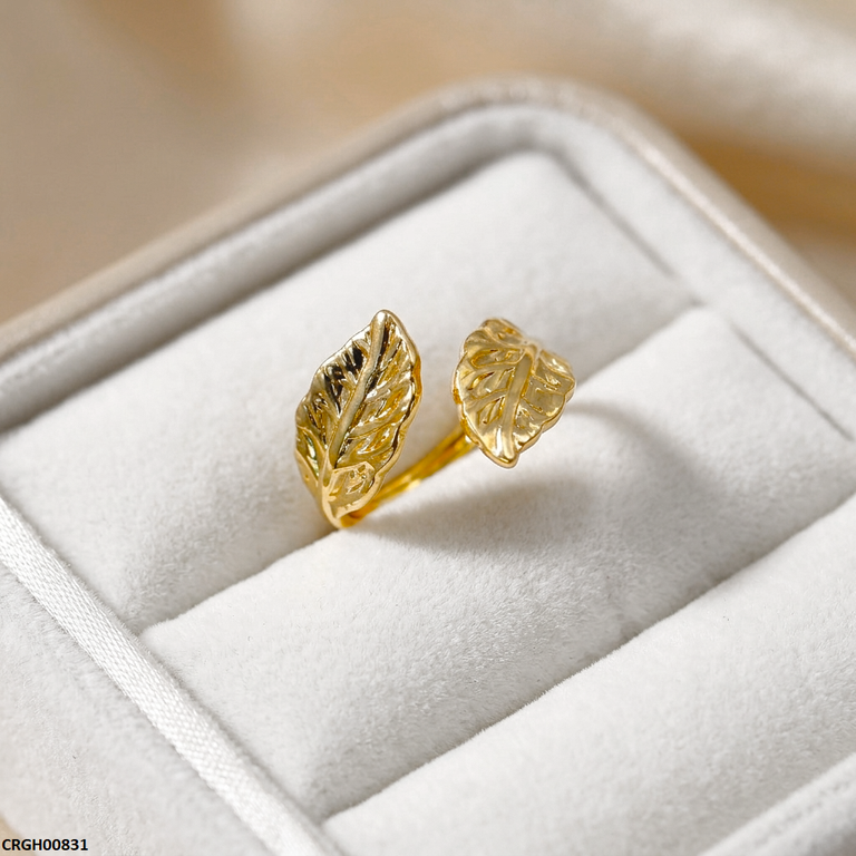 CRGH00831 NMS Stainless Steel Double Leaf Ring Ajustable - CRGH