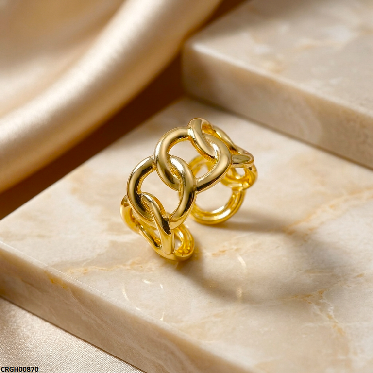 CRGH00870 NMS Chain Link Stainless Steel Ring Adjustable - CRGH