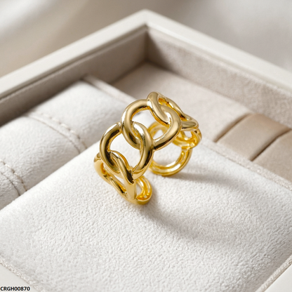 CRGH00870 NMS Chain Link Stainless Steel Ring Adjustable - CRGH