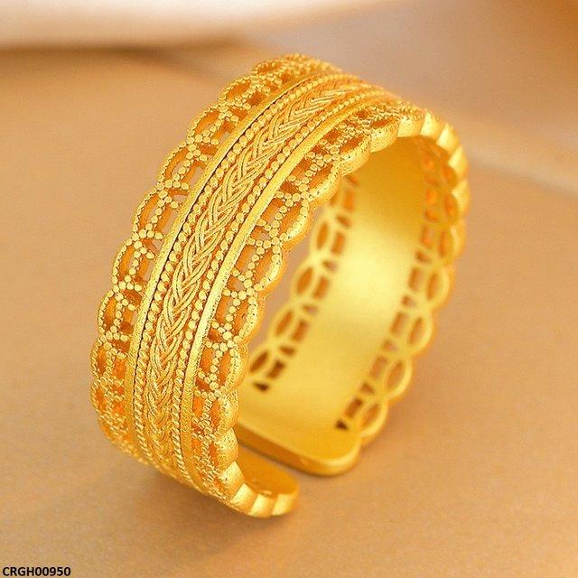 CRGH00950 ZFQ Round Filigree Ring Adjustable - CRGH