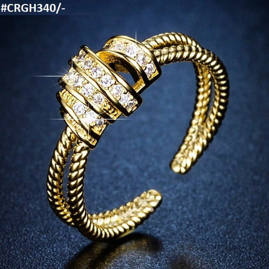CRGH340 ZFQ Twisted Layer Ring Adjustable