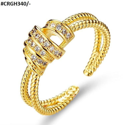 CRGH340 ZFQ Twisted Layer Ring Adjustable