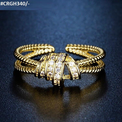 CRGH340 ZFQ Twisted Layer Ring Adjustable