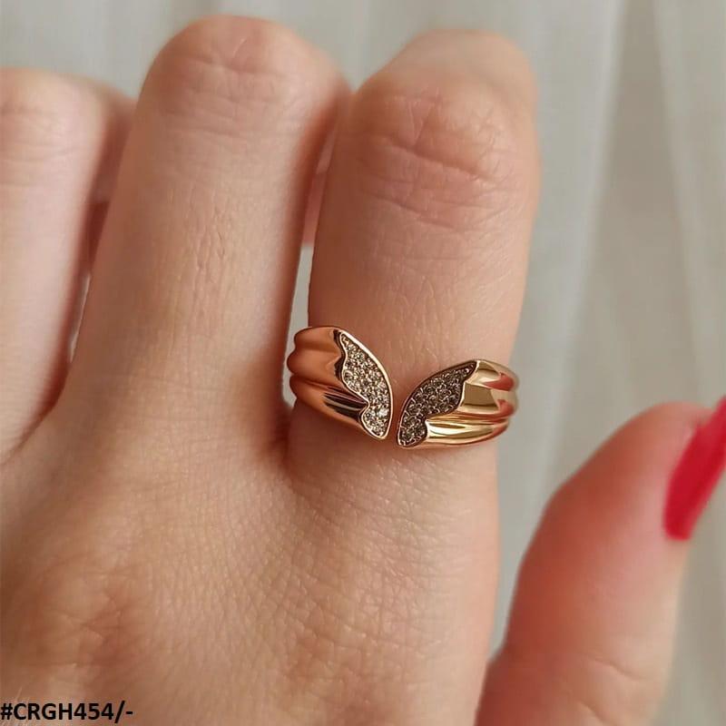 CRGH454 QWN Butterfly Adjustable Ring
