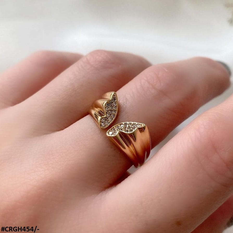 CRGH454 QWN Butterfly Adjustable Ring