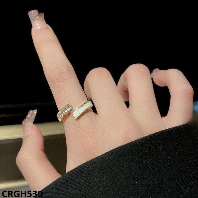 CRGH530 WNS Painted Stone Ring Adjustable