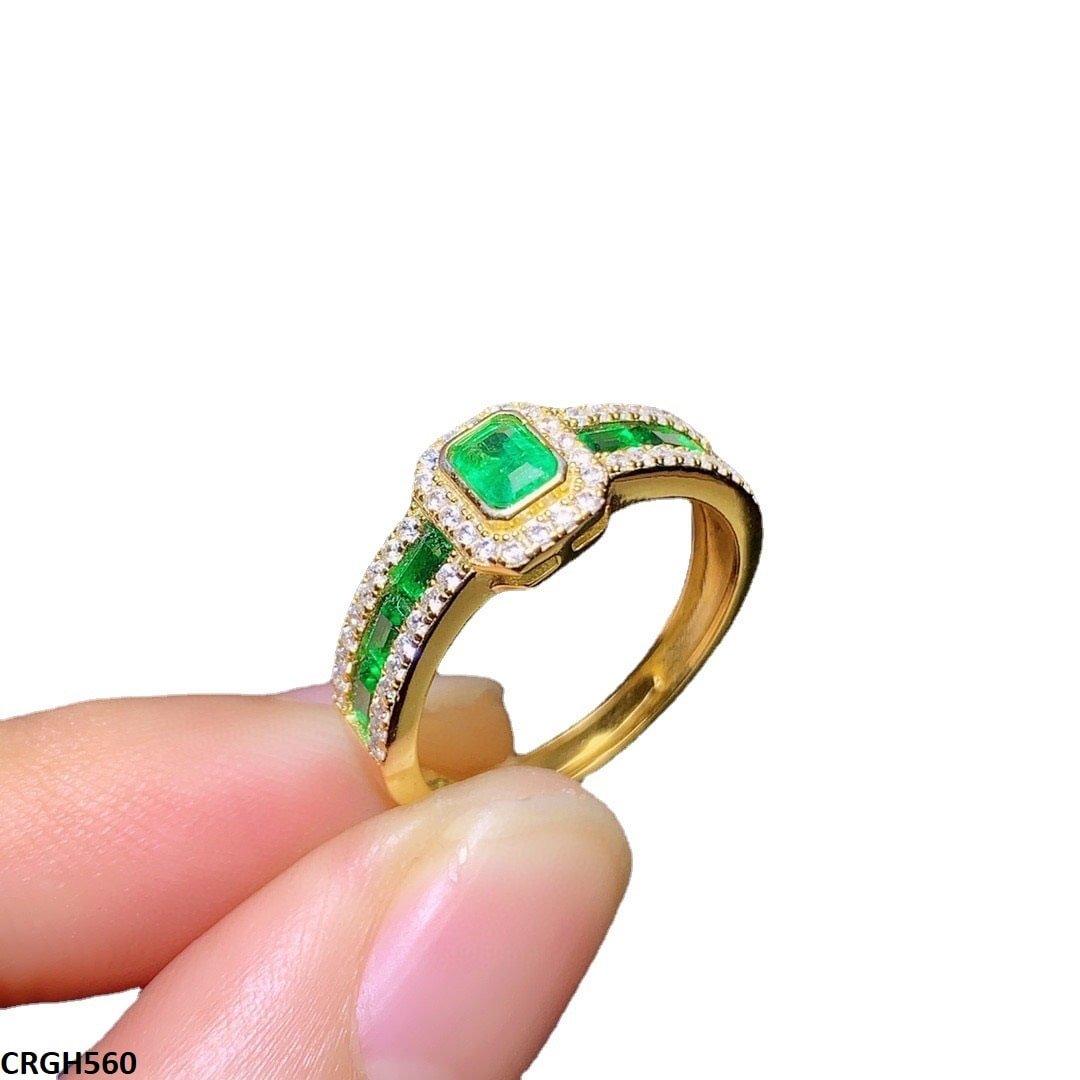 CRGH560 GWH Baguette Ring Adjustable