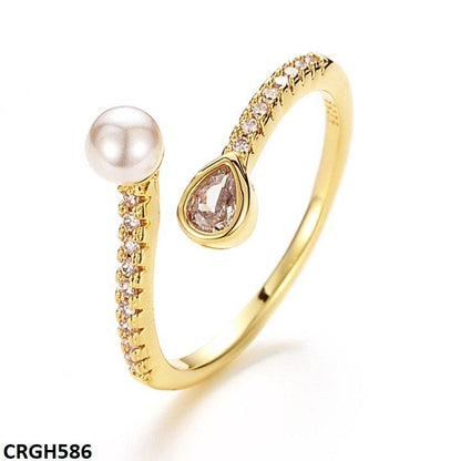 CRGH586 ZFQ Tear/pearl Ring Adj
