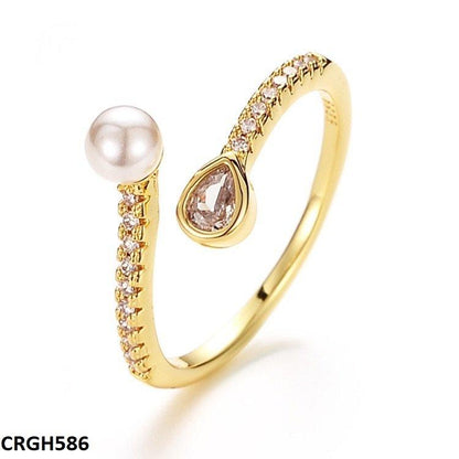 CRGH586 ZFQ Tear/pearl Ring Adj
