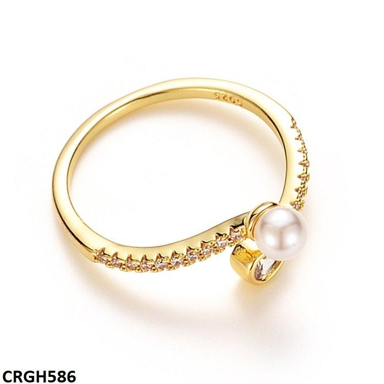CRGH586 ZFQ Tear/pearl Ring Adj