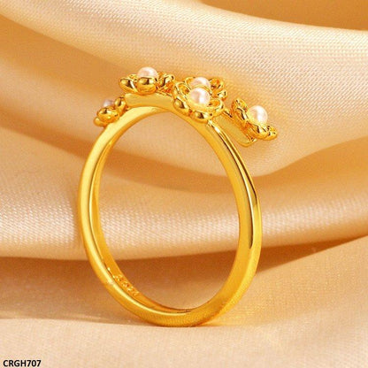 CRGH707 ZFQ Flower Ring Adjustable
