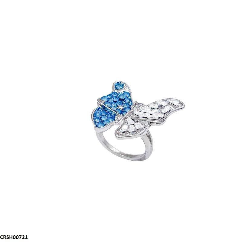 CRSH00721 HJF Butterfly Adjustable Ring - CRSH