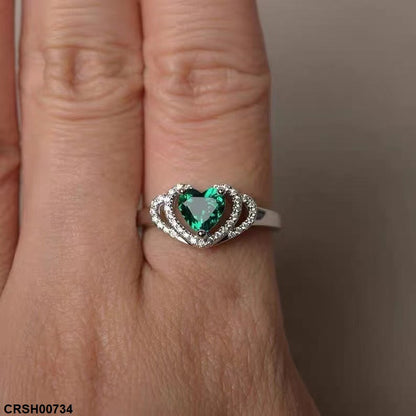 CRSH00734 CJD Heart Ring - CRSH