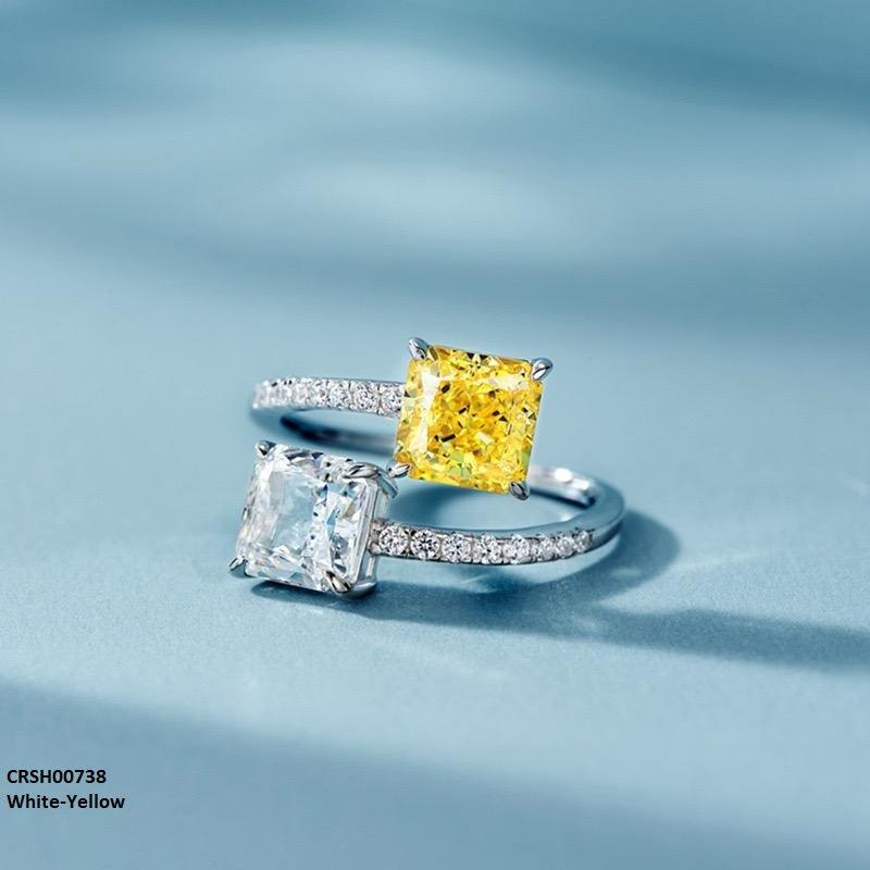 CRSH00738 CSH Double Square Adjustable Ring - CRSH