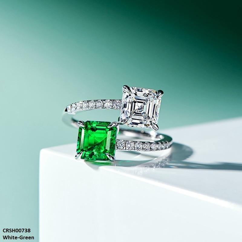 CRSH00738 CSH Double Square Adjustable Ring - CRSH