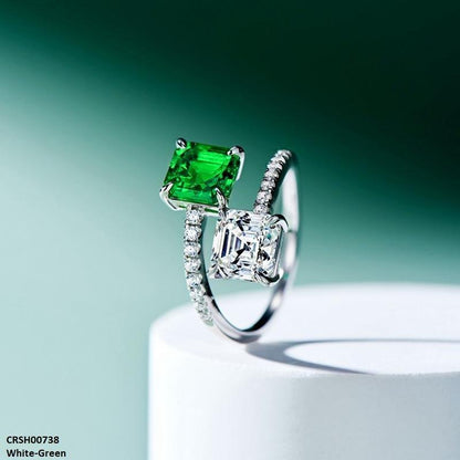 CRSH00738 CSH Double Square Adjustable Ring - CRSH