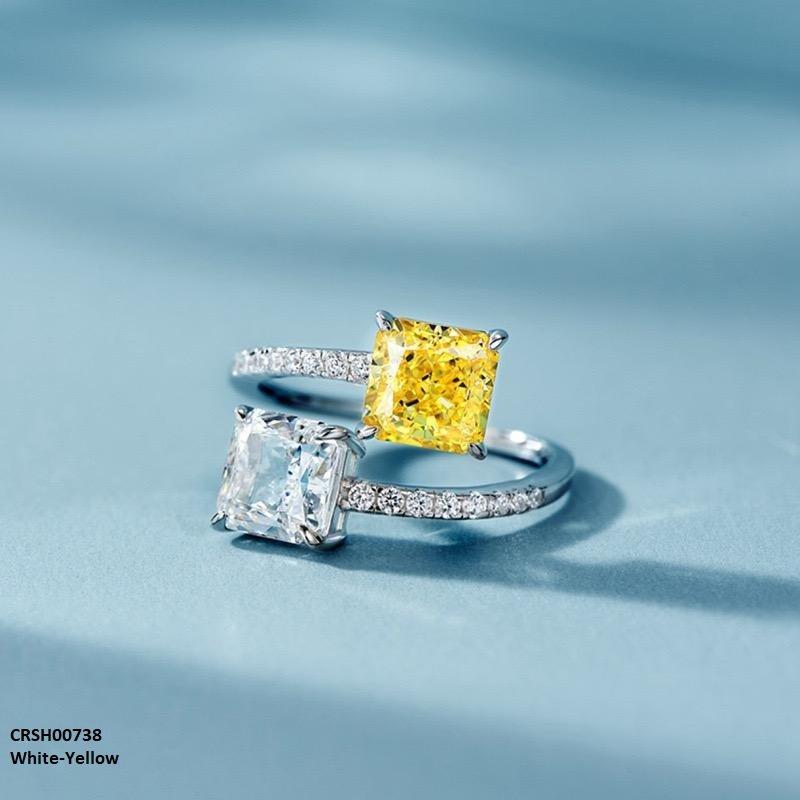 CRSH00738 CSH Double Square Adjustable Ring - CRSH