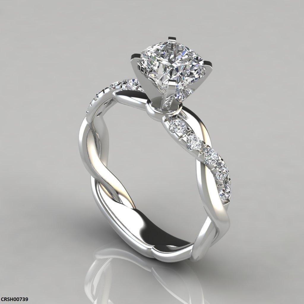 CRSH00739 CSH Cushion Cut Ring - CRSH