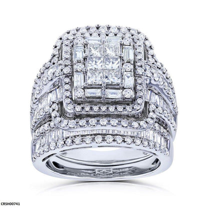 CRSH00741 CSH Cluster Pave Ring - TRSH