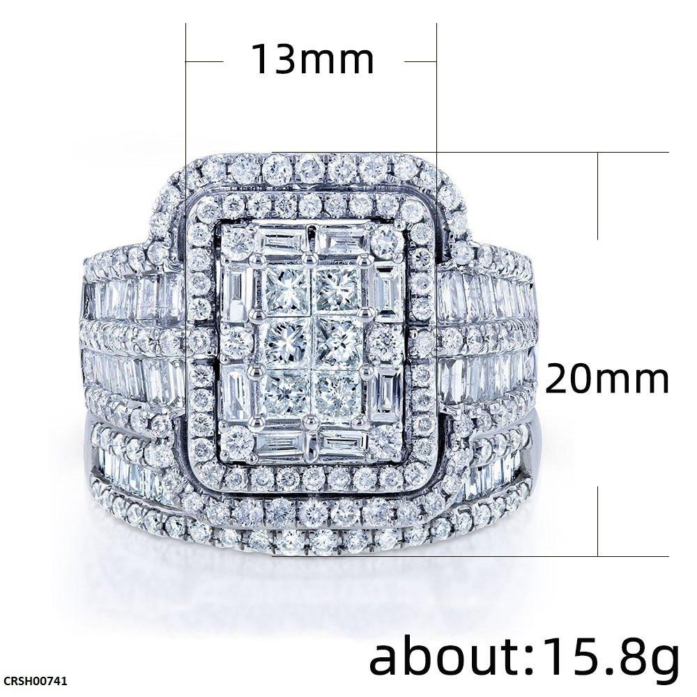 CRSH00741 CSH Cluster Pave Ring - TRSH