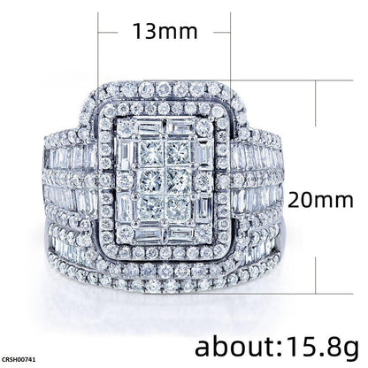 CRSH00741 CSH Cluster Pave Ring - TRSH