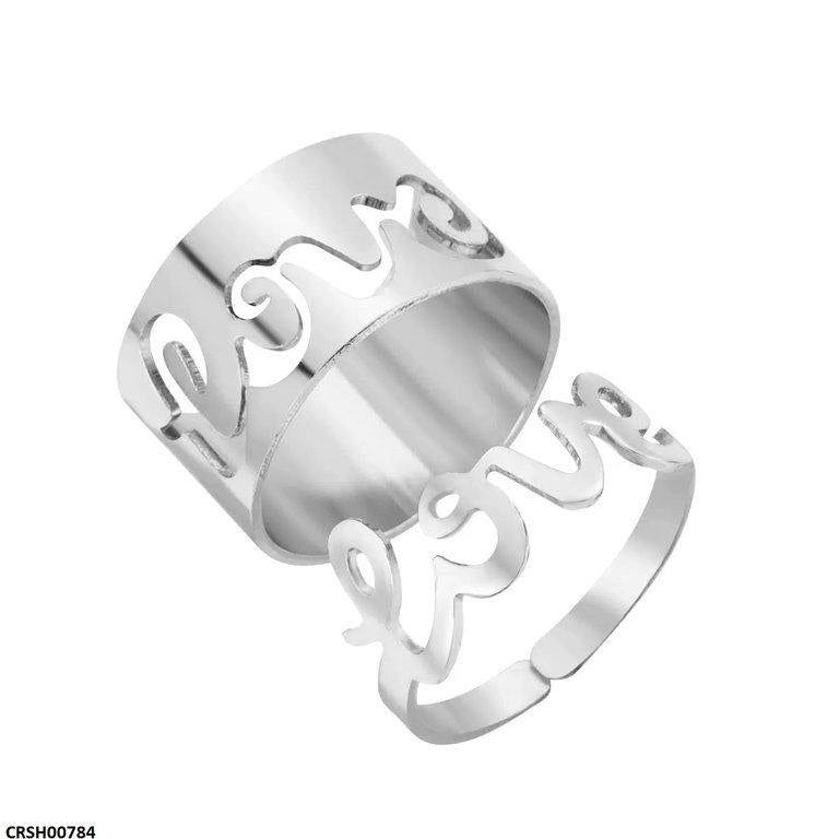 CRSH00784 LSH Love Design Ring Adjustable - CRSH