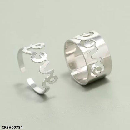 CRSH00784 LSH Love Design Ring Adjustable - CRSH